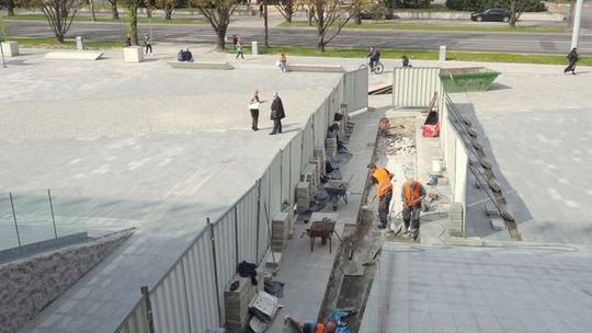 Lublin: Rozkopali plac przed CSK