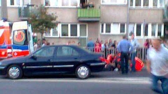 Lublin: Samochód potrącił pieszego na przejściu