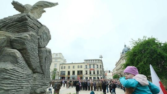 Lublin: Skromne obchody Święta Konstytucji 3 Maja