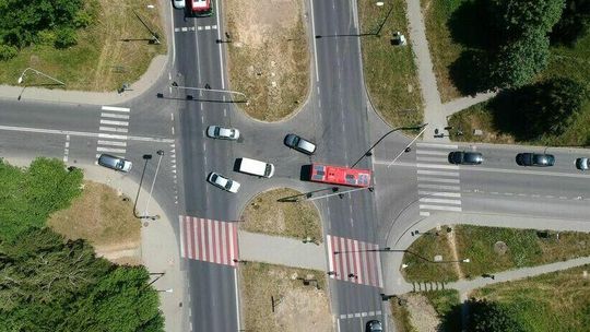 Lublin. Skrzyżowanie al. Witosa z ul. Doświadczalną podejście drugie 