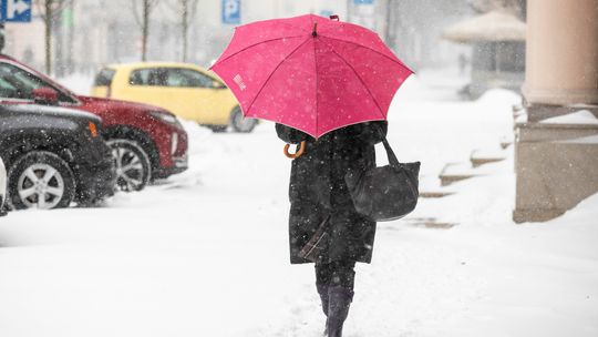 Lublin. Śnieg jeszcze będzie padał