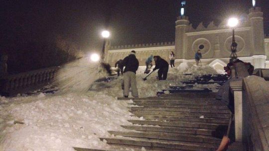 Lublin Sportival 2014: Snowboard przed Zamkiem
