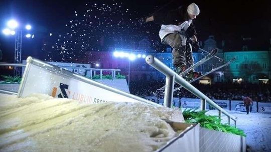 Lublin Sportival: Akrobacje zawodników na snowbordzie i na nartach (zdjęcia)