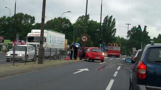Lublin: Stłuczka na al. Solidarności, wypadek na ul. Kunickiego
