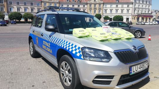 Lublin: Strażnicy miejscy ratowali kobietę na przystanku