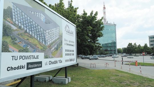 Lublin: Szykują nowy blok między biurowcem Orange a Auchan na Czechowie