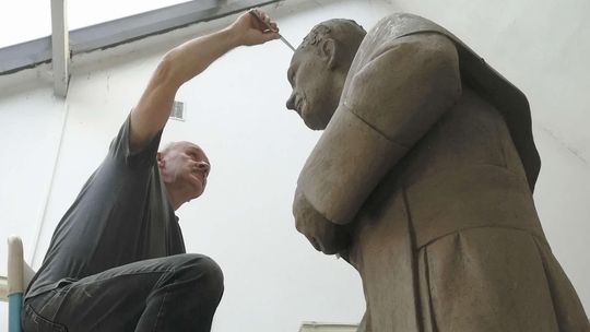 Lublin: Tak będzie wyglądać nowy pomnik na skwerze abp. Życińskiego 