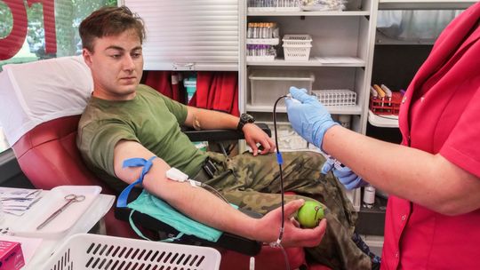 Lublin: Terytorialsi oddali krew [zdjęcia]