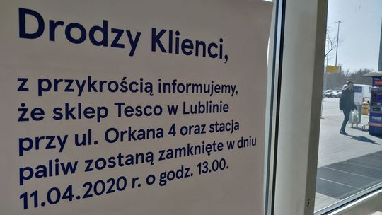 Lublin: Tesco przy ul. Orkana zamyka się na stałe po niemal 16 latach. Powstanie tam sklep innej dużej sieci