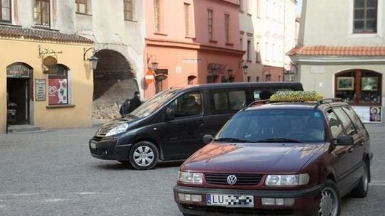 Lublin: W ciągu dnia taksówki nie wjadą już na Stare Miasto
