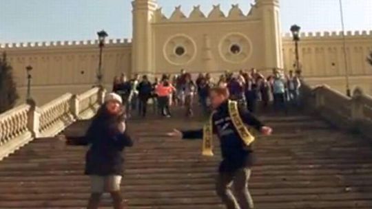 Lublin w klipie do piosenki "Happy (wideo)