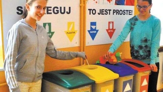 Lublin: W tej szkole uczą segregowania śmieci