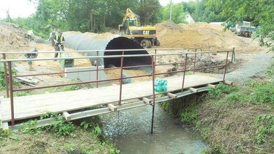 Lublin: Wcześniej był tu most. Teraz powstaje nowy przepust