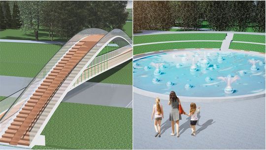 Lublin: Wodotryski, przystań kajakowa, place zabaw i nowa kładka nad Bystrzycą. Tak się zmieni Park Ludowy