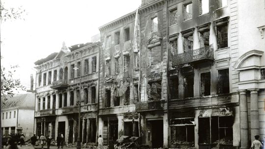 Lublin  wolność utracona  zniszczone miasto