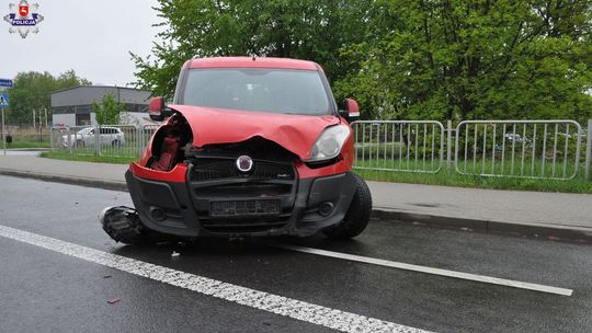 Lublin: Wypadek na przejściu dla pieszych. Nie żyje 69-latek [zdjęcia]