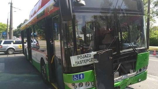 Lublin: Wypadek trolejbusu, cztery osoby w szpitalu