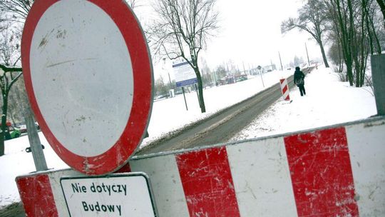 Lublin: Zamknęli drogę, choć przebudowa nie ruszyła