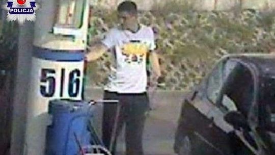 Lublin: Zatankował samochód i nie zapłacił (wideo)