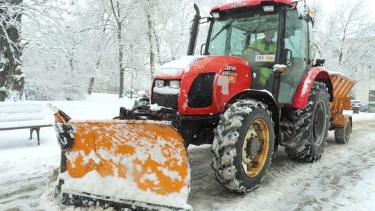Lublin: Zima już zaskoczyła drogowców