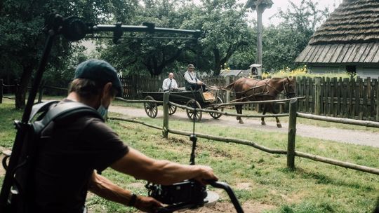 Lublin: Znowu kręcą u nas film. Dokument o żydowskim fotografie "Vishniac" [zdjęcia]