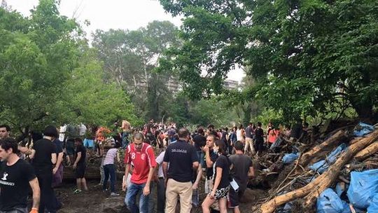 Lublinianin w Tbilisi. Miasto walczy ze skutkami tragicznej powodzi