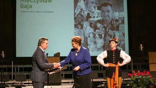 Ludowy "Oskar" dla łukowskiego rzeźbiarza