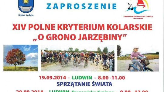 Ludwin. Kiermasz roślin i Polne Kryterium Kolarskie