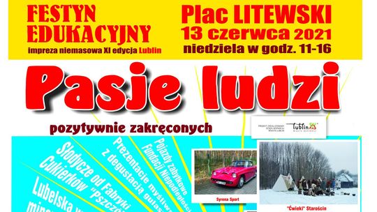 Ludzie pozytywnie zakręceni na placu Litewskim. 11. edycja festynu