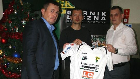 Łukasz Mierzejewski podpisał kontrakt z Górnikiem Łęczna