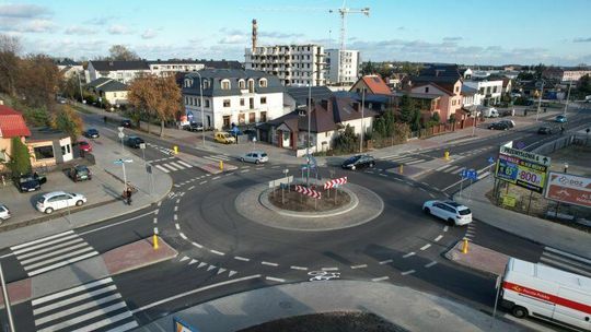 Łuków: Nowe rondo i odnowione drogi