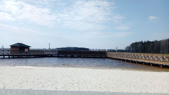 Łuków: Prace nad zalewem Zimna Woda 