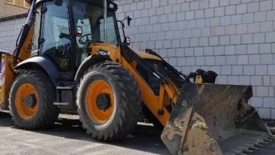 Łuków: Znalazła się koparka skradziona na Mazurach 