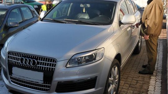 Luksusowe audi za 130 tys. zł na przejściu granicznym w Zosinie