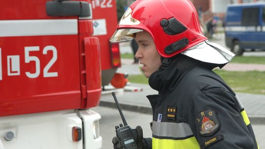 Łuszczów Pierwszy: Pożar na poddaszu domu