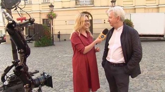 Machulski kręci "Voltę" w Lublinie: To jest miasto, tu chodziłem do szkoły 