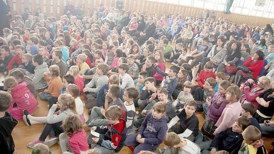 Mądre walentynki w szkole przy ul. Rzeckiego w Lublinie