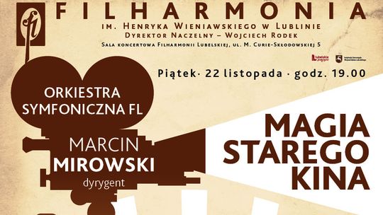 "Magia starego kina" w Filharmonii