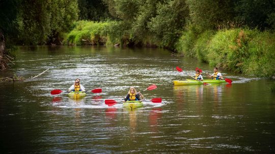 Majówka 2018. Skansen i muzeum. Rower i kajak