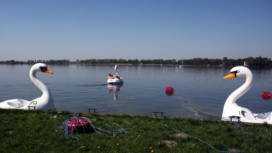 Majówka nad Zalewem Zemborzyckim w Lublinie (zdjęcia)