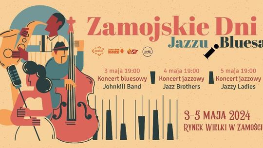 Majówka w Zamościu pod znakiem jazzu i bluesa