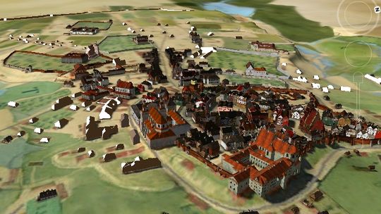 Makiety 3D dawnego Lublina w Google Earth
