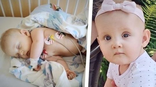 Mała Marysia z Lublina walczy o życie. Tylko kosztowna operacja serca może pomóc