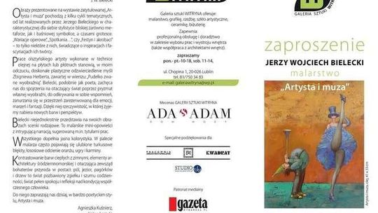 Malarstwo Jerzego Bieleckiego w Galerii Witryna
