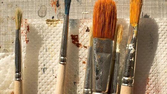 Malarstwo w bibliotece 