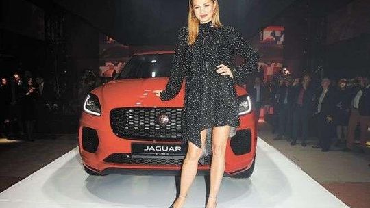 Małgorzata Socha wsiada do nowego jaguara E-Pace