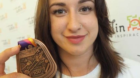 Malwina Kopron, medalistka MŚ w Londynie z wizytą w Lublinie