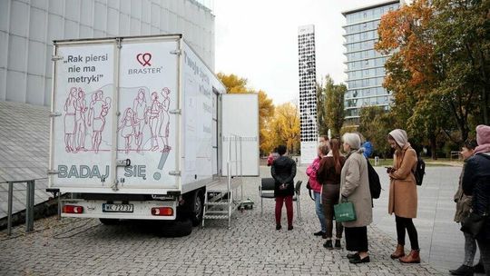 Mammobus w trasie, czyli darmowe badania blisko domu