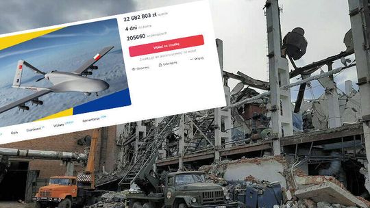 Mamy to! Polacy uzbierali 22,5 miliona złotych na Bayraktara dla Ukrainy
