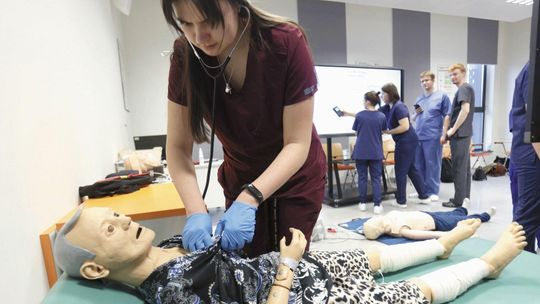 Manekiny trzeciej generacji. Przyszli medycy spędzają w tym centrum dużo czasu 